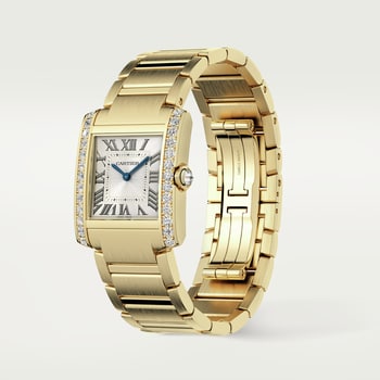 Cartier watch mens clearance gold