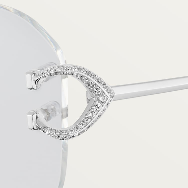 Signature C de Cartier precious sunglasses