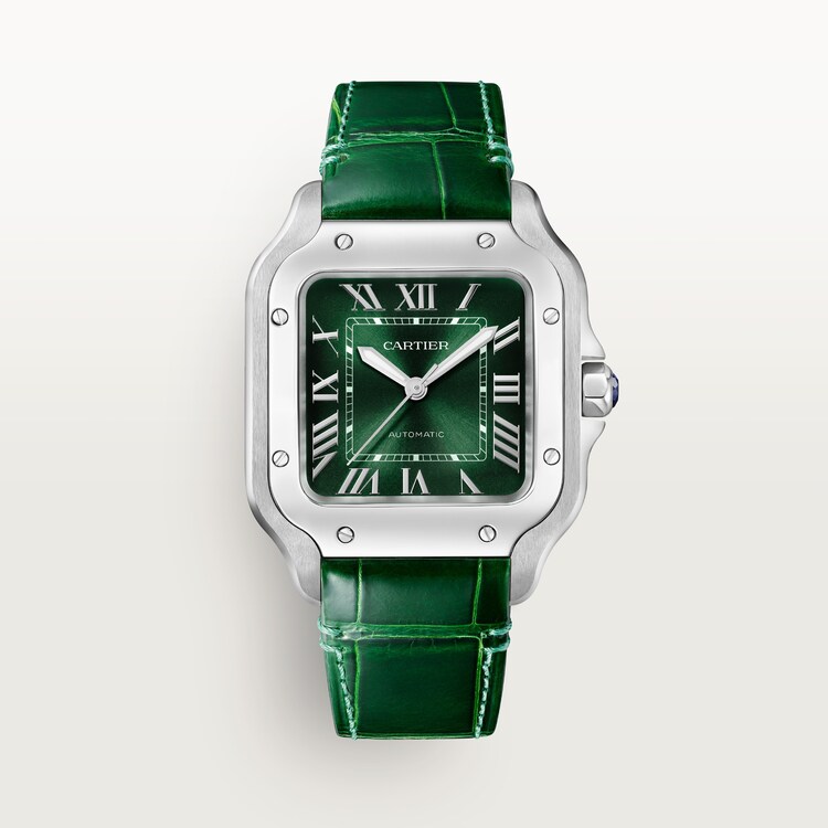 Green cartier watch online