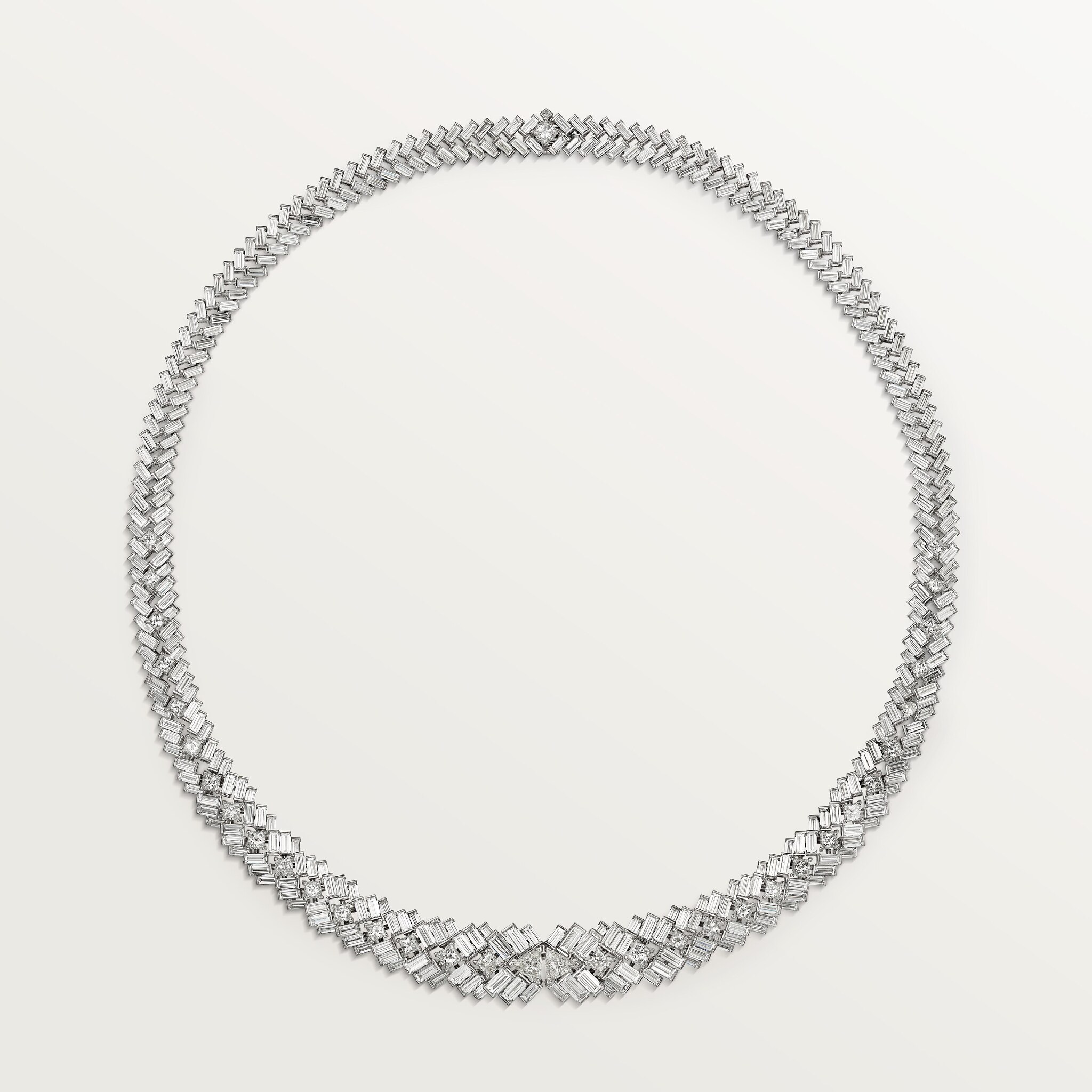 cartier diamond necklace price