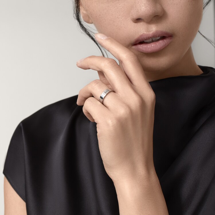 C de cartier wedding band platinum Clearance