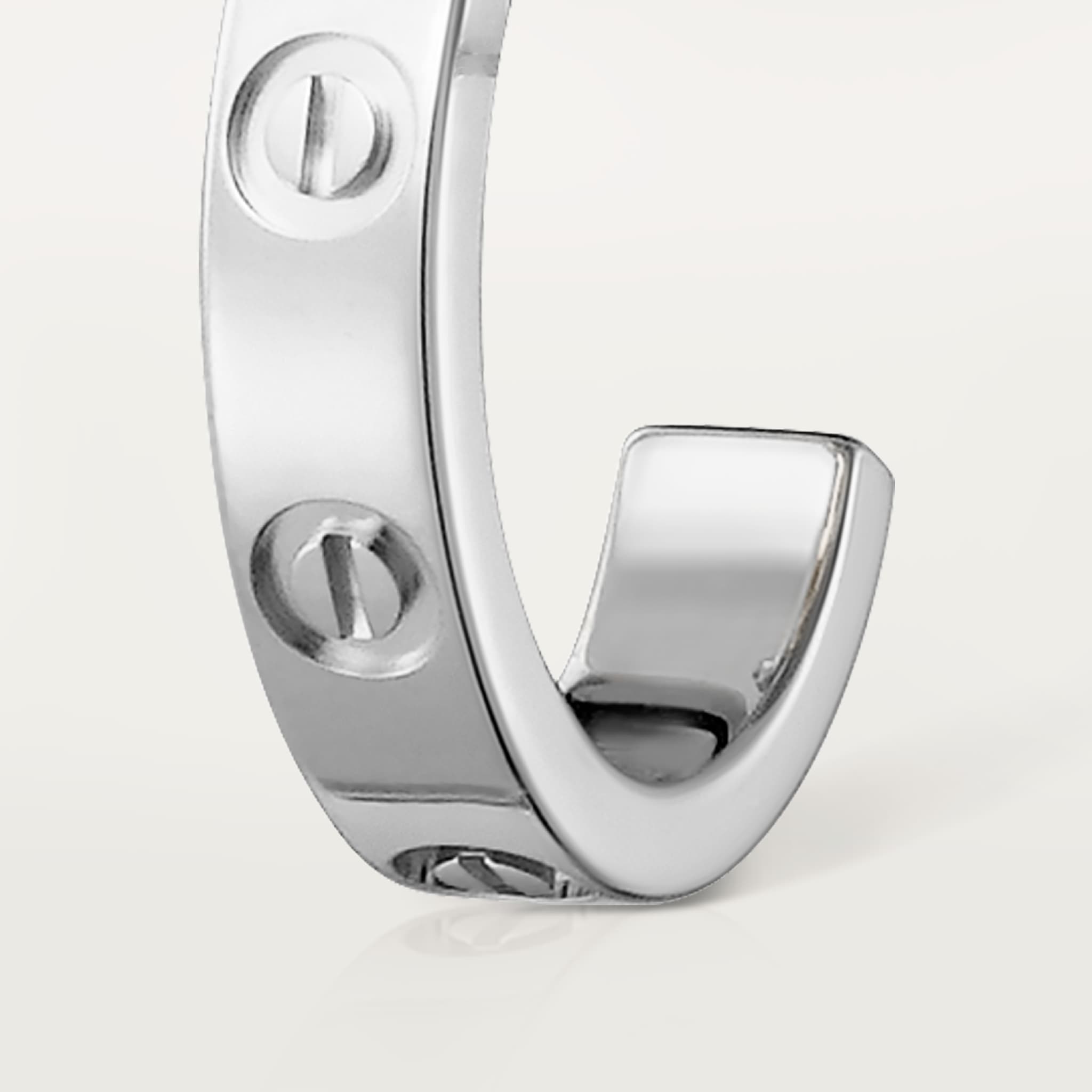 #LOVE# hoop earrings, small model