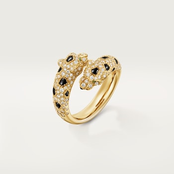 Panthère de Cartier ring, semi-paved Panthère de Cartier ring, semi-paved