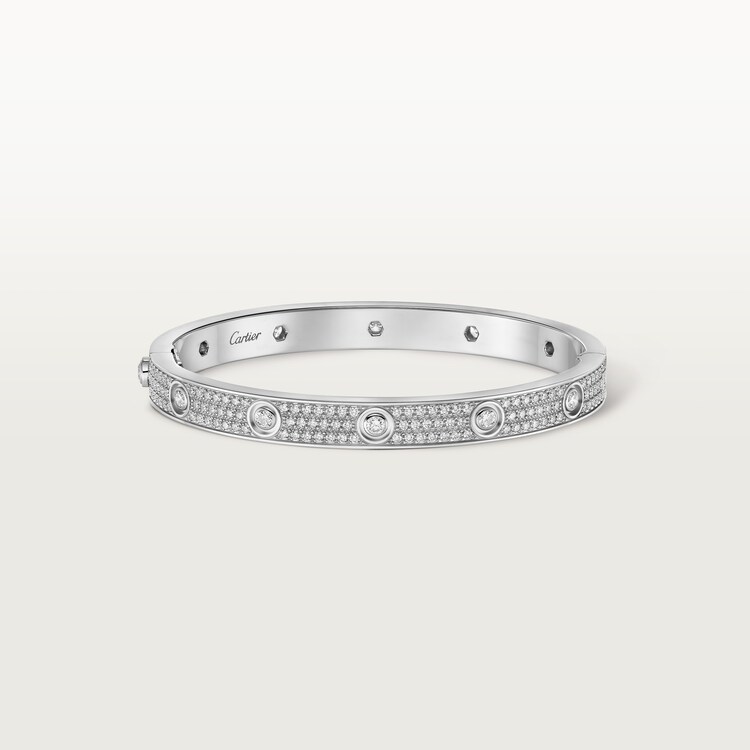 Platinum love bracelet cartier sale