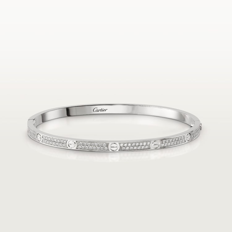 Cartier bracelet white gold price hotsell