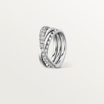 Etincelle de Cartier ring, semi-paved Etincelle de Cartier ring, semi-paved