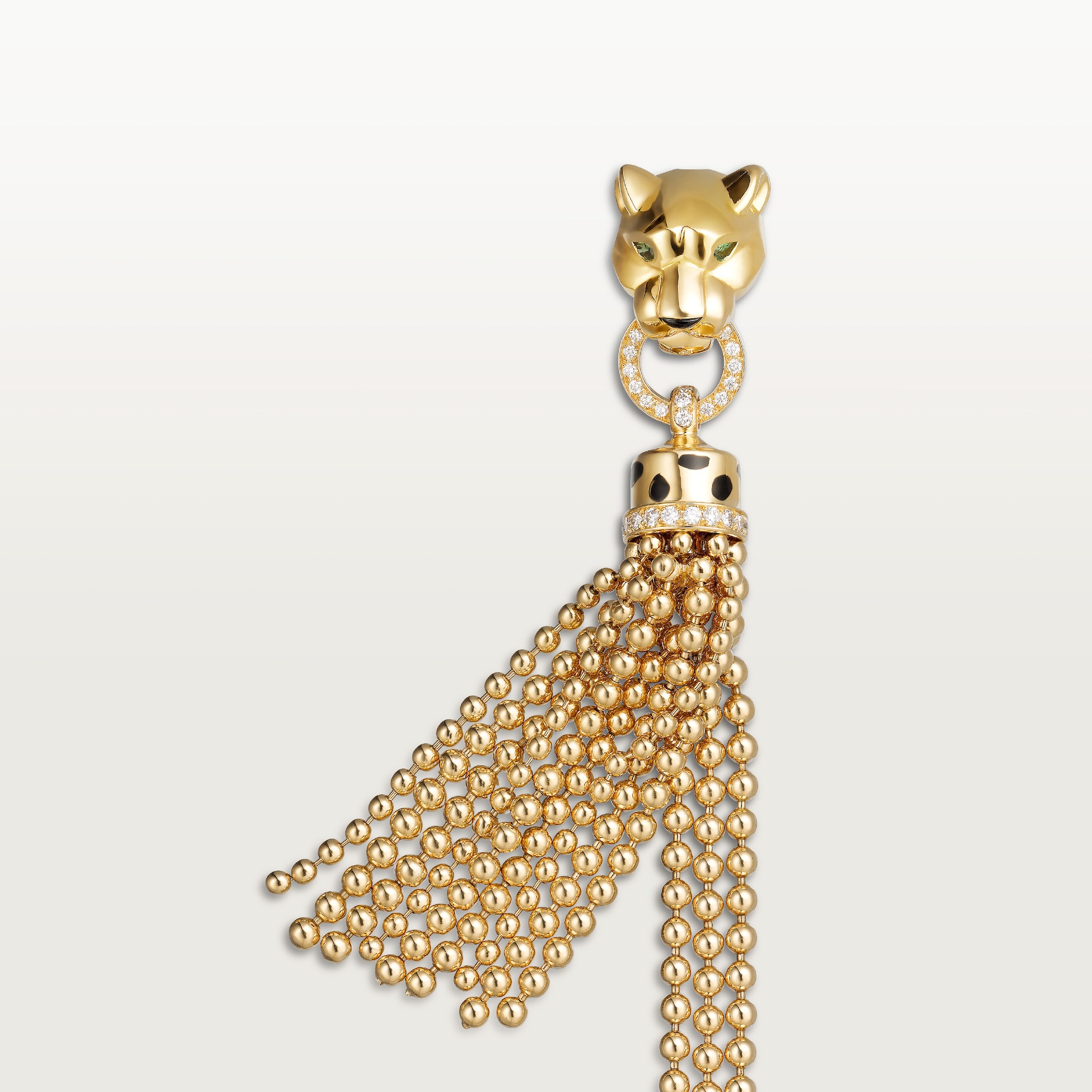 Panth&egrave;re de Cartier bracelet, on chain, diamonds