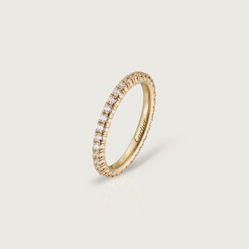 Etincelle de Cartier wedding band, 2 mm width, paved Etincelle de Cartier wedding band, 2 mm width, paved