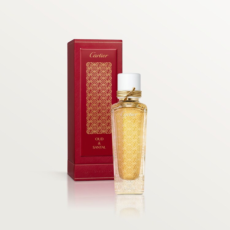 Cartier Les Heures Voyageuses Oud Santal Parfum 2.5 oz