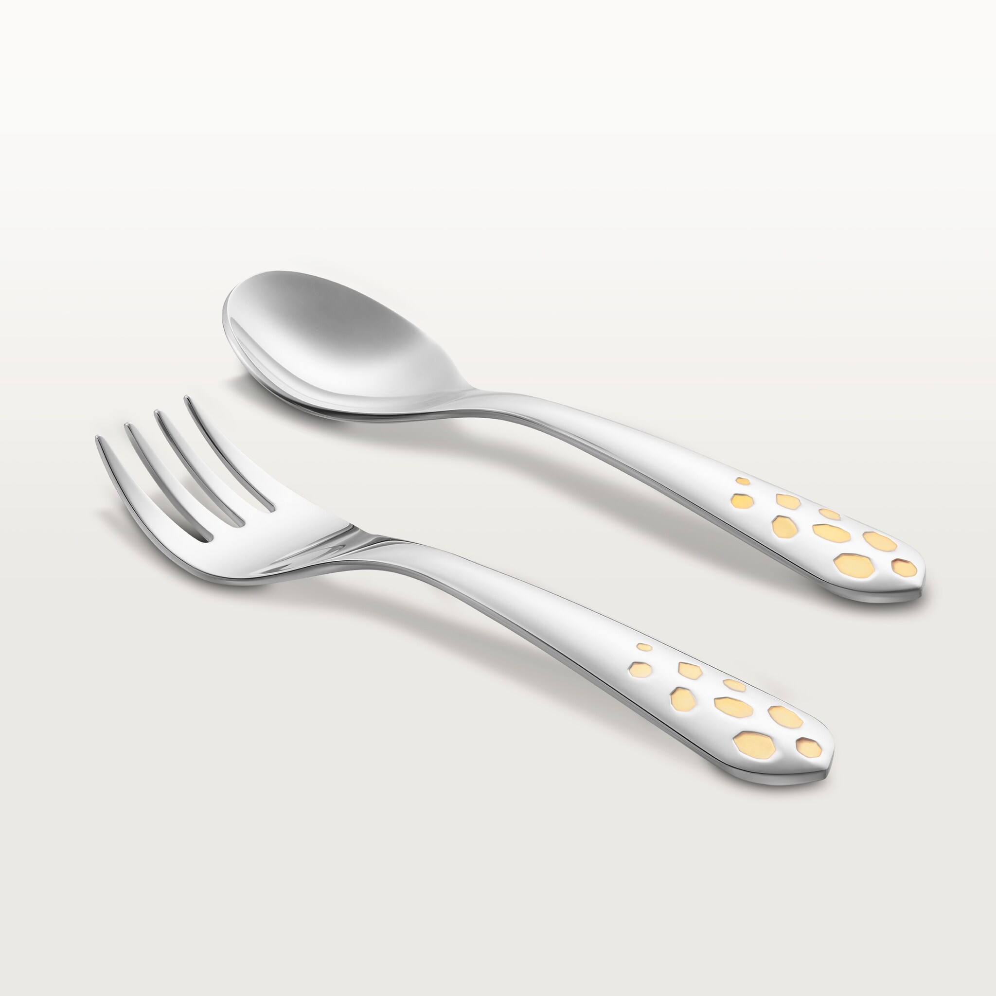 Cartier Baby Panth&egrave;re cutlery set