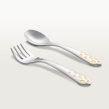 Cartier Baby Panthère cutlery set Cartier Baby Panthère cutlery set