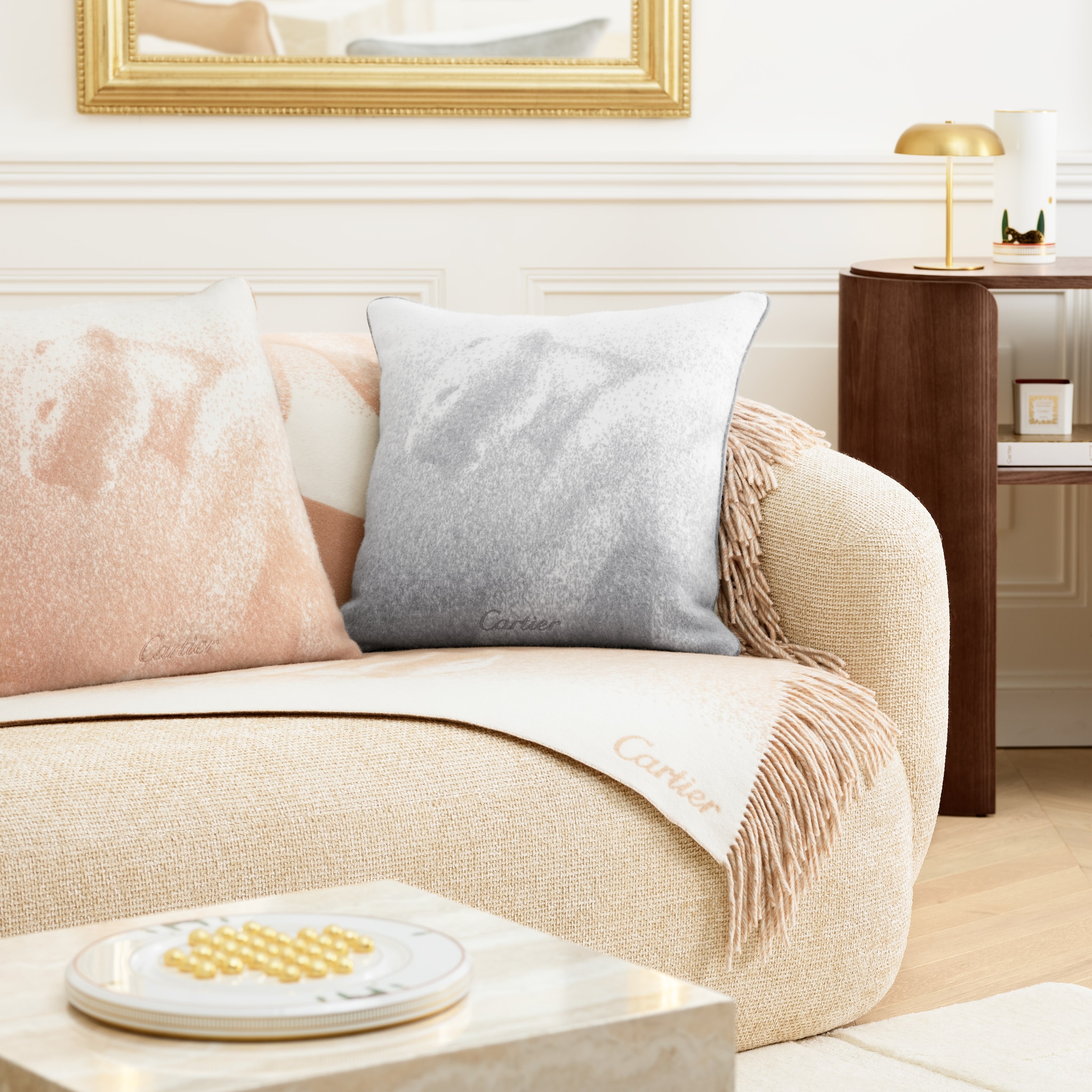 Panthère de Cartier blanket