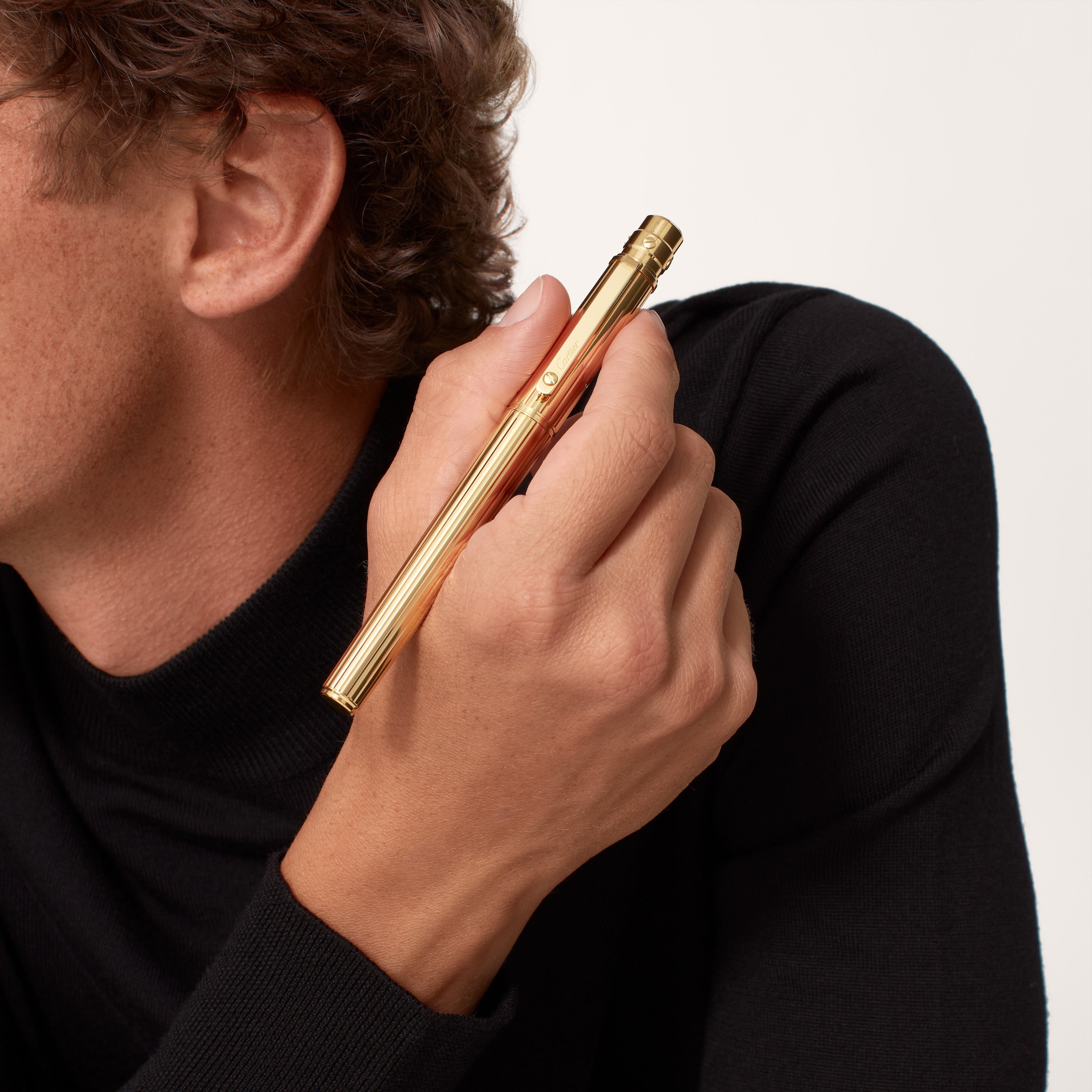 Stylo roller Santos de Cartier