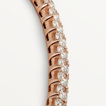 Lignes Essentielles necklace, brilliant-cut diamonds Lignes Essentielles necklace, brilliant-cut diamonds