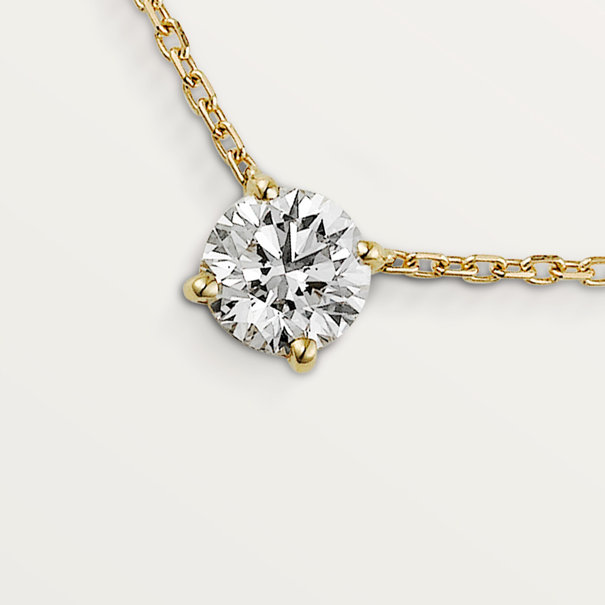 1895 pendant, brilliant-cut diamond