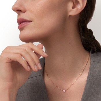 Cartier d'Amour pendant, pink sapphire Cartier d'Amour pendant, pink sapphire