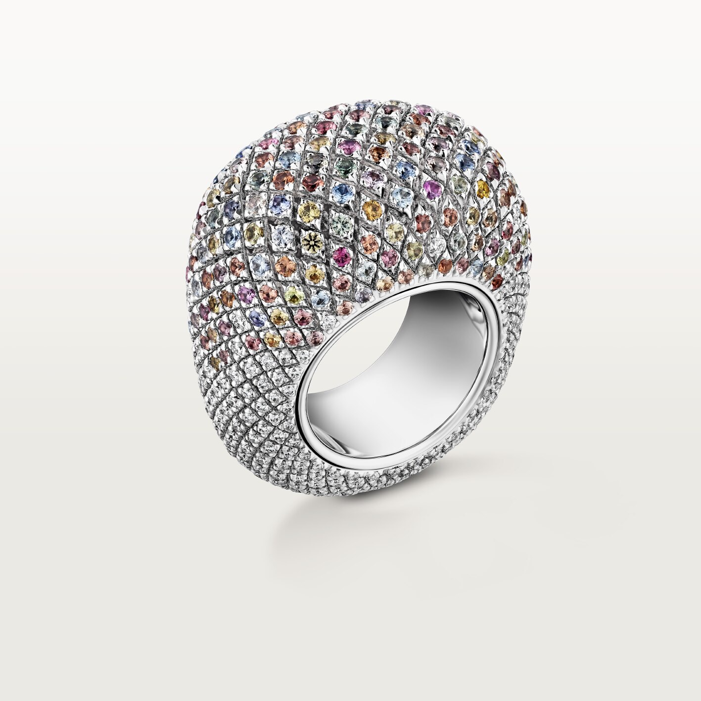 Cartier Libre Tuttitutti ring, Umba sapphires, diamonds