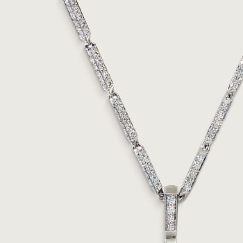 Panthère de Cartier long necklace, emerald, multi-wear, large model, paved  Panthère de Cartier long necklace, emerald, multi-wear, large model, paved