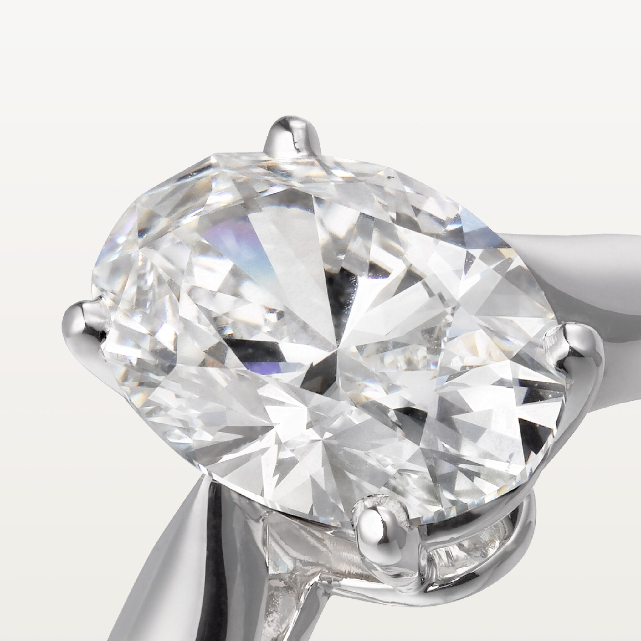 1895單鑽戒指，橢圓形切割鑽石，圖片6