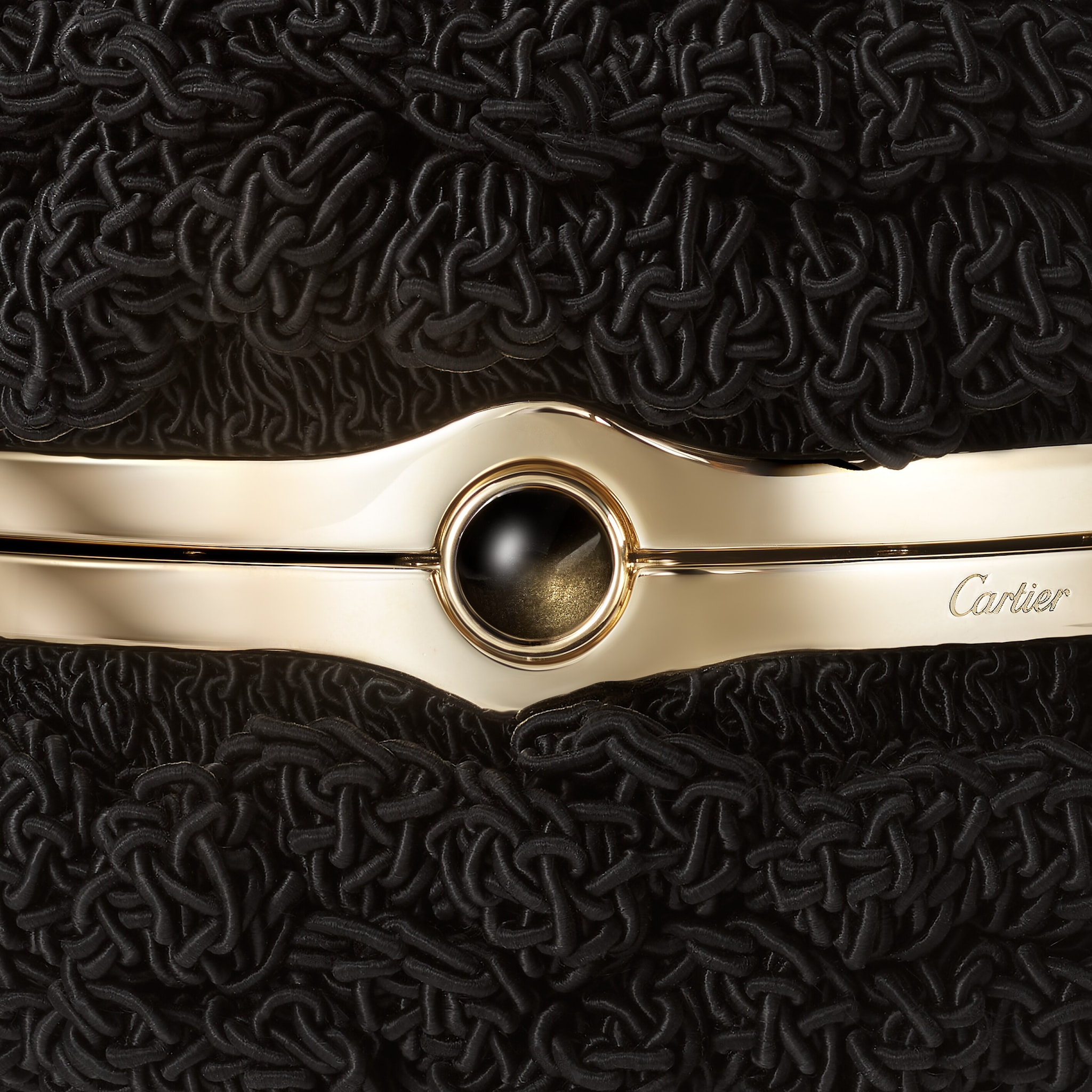 Sac rond crochet, Cartier Soir, image 5