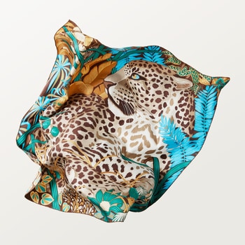 Panther in the Jungle motif square 90 Panther in the Jungle motif square 90