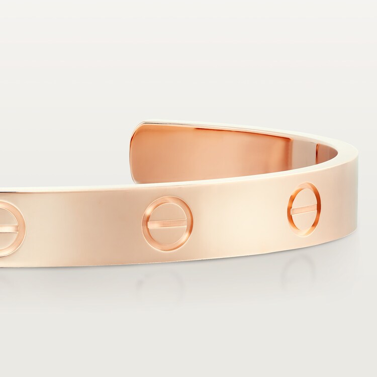 Cartier love bracelet pink gold deals