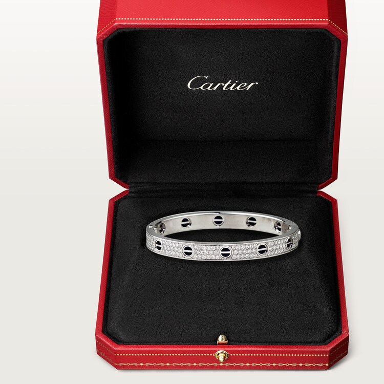 Cartier pave diamond love bracelet 2025