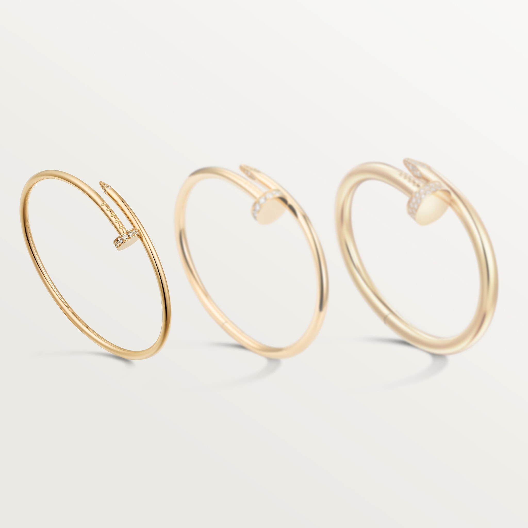 Juste un Clou bracelet, small model, diamonds, image 9