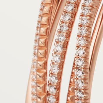 Etincelle de Cartier bracelet, half-paved Etincelle de Cartier bracelet, half-paved