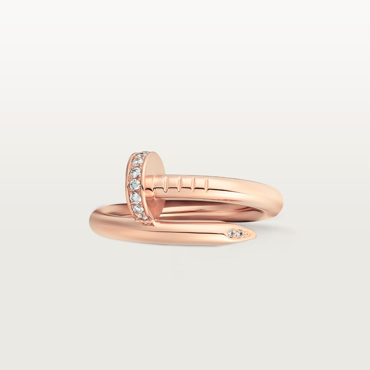 CRB4094800 Juste un Clou ring Rose gold diamonds Cartier