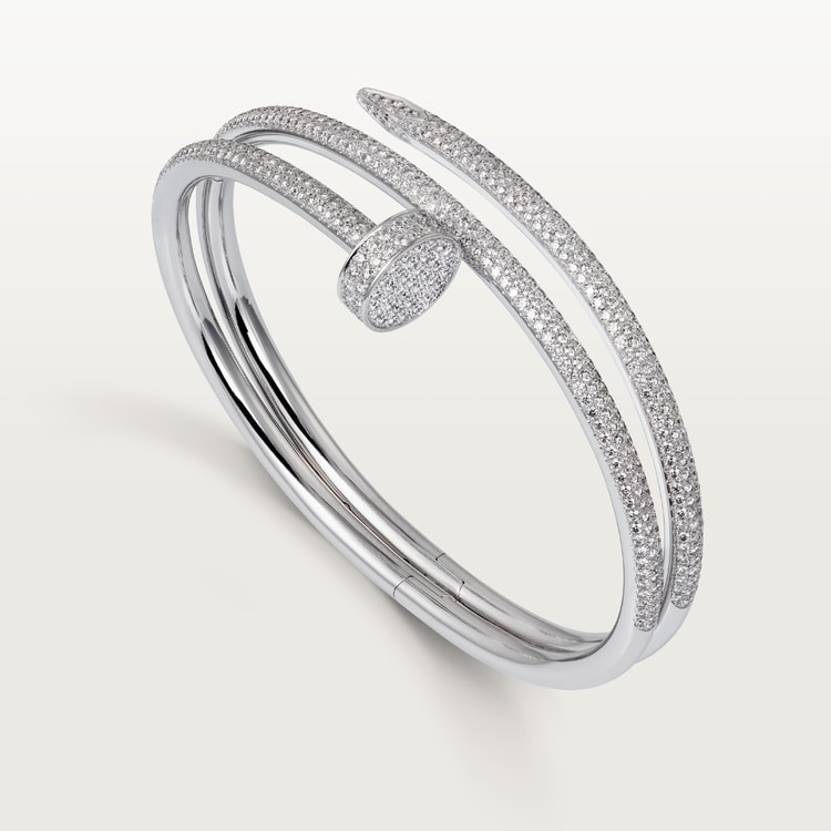 Cartier bracelet juste un clou silver deals
