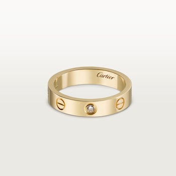#LOVE# ring, small model, 1 diamond #LOVE# ring, small model, 1 diamond