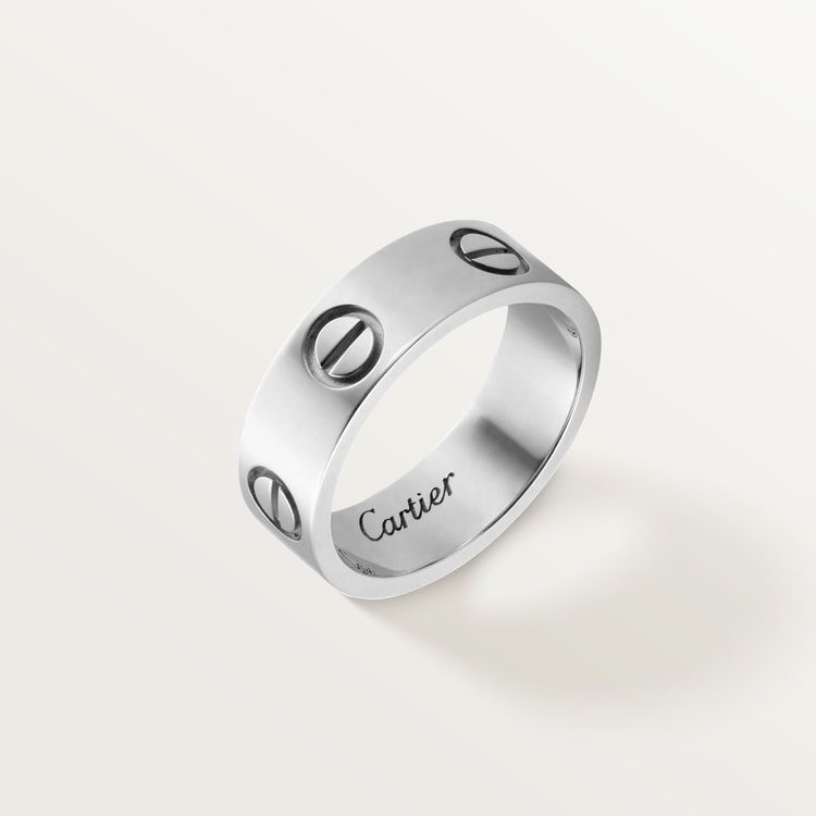 Love ring 2025 cartier white gold