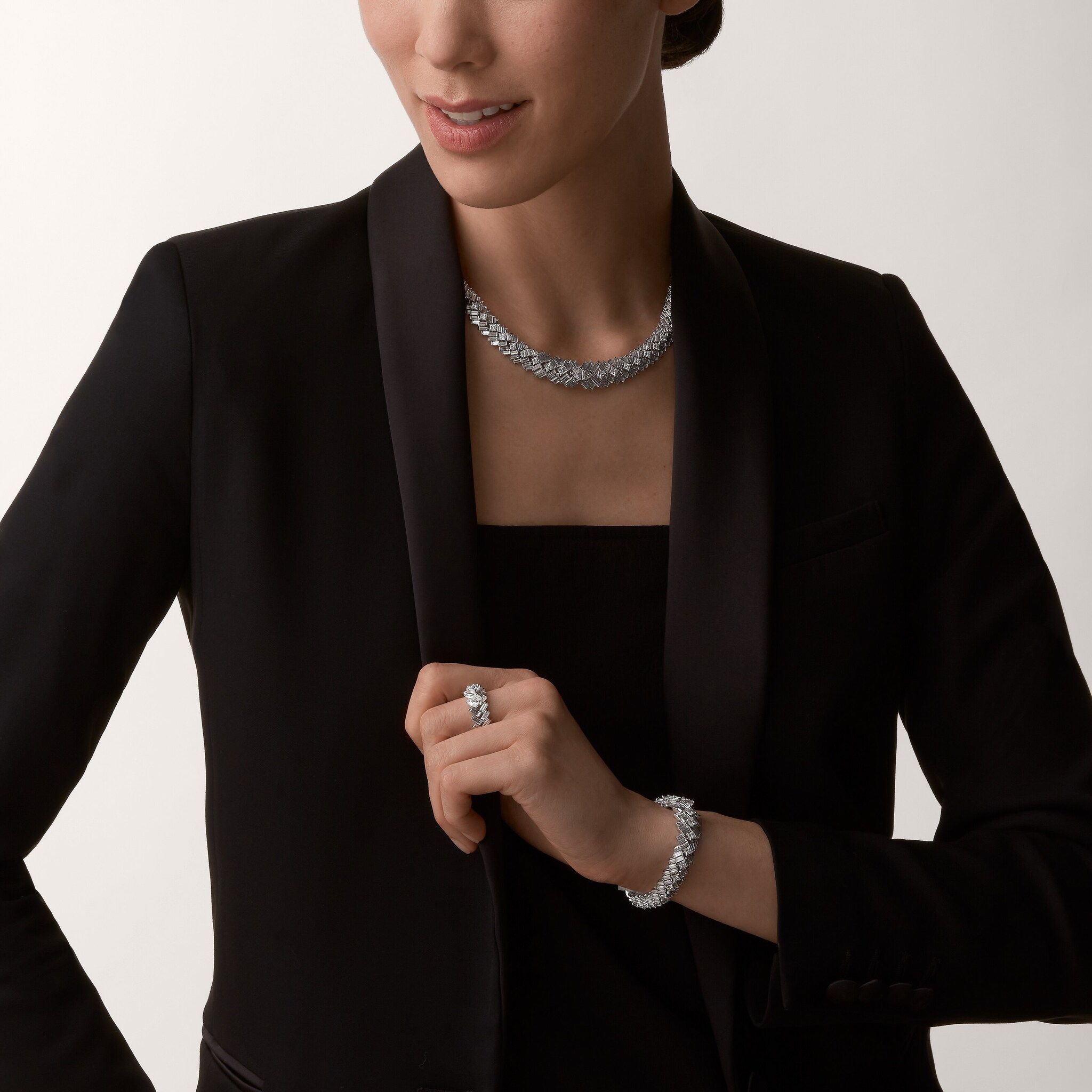 Reflection de Cartier手環，鑽石 