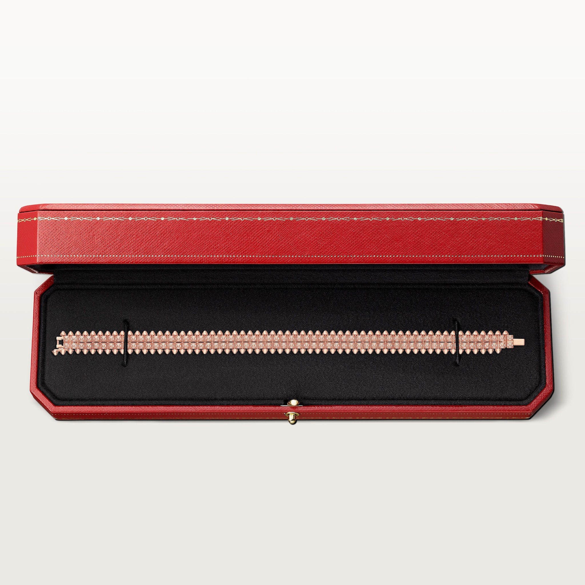 Bracelet Clash de Cartier, souple, double, pav&eacute; , image 6