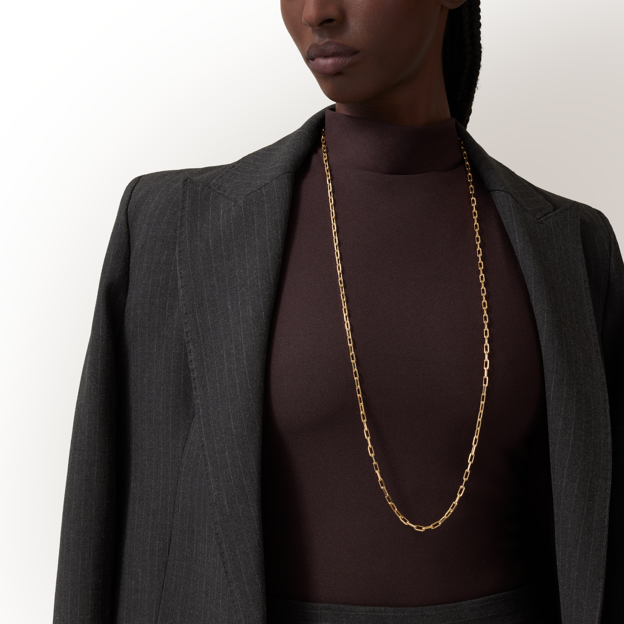 Santos de Cartier long necklace, chain, small model