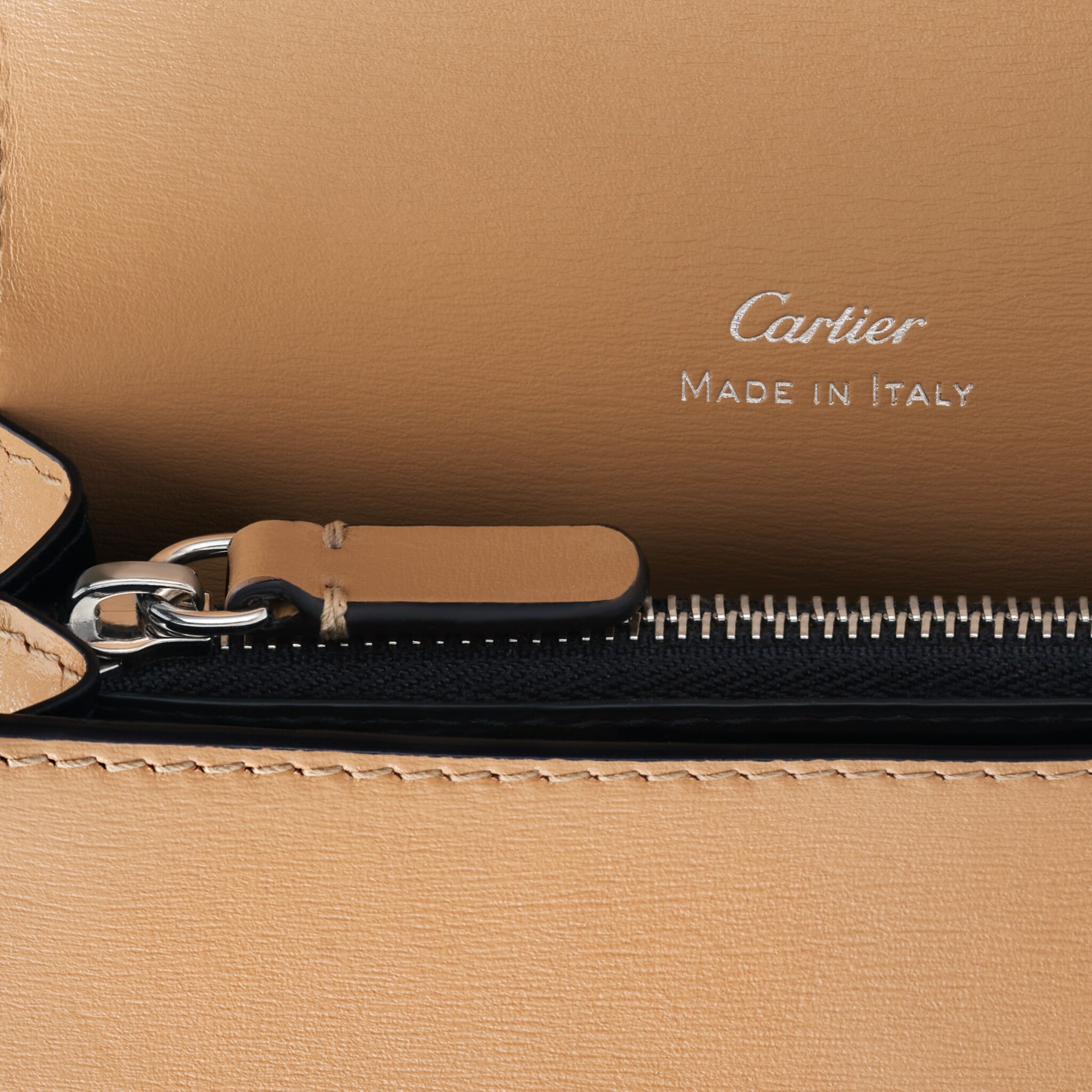 Business card holder with zipper, Panthère de Cartier