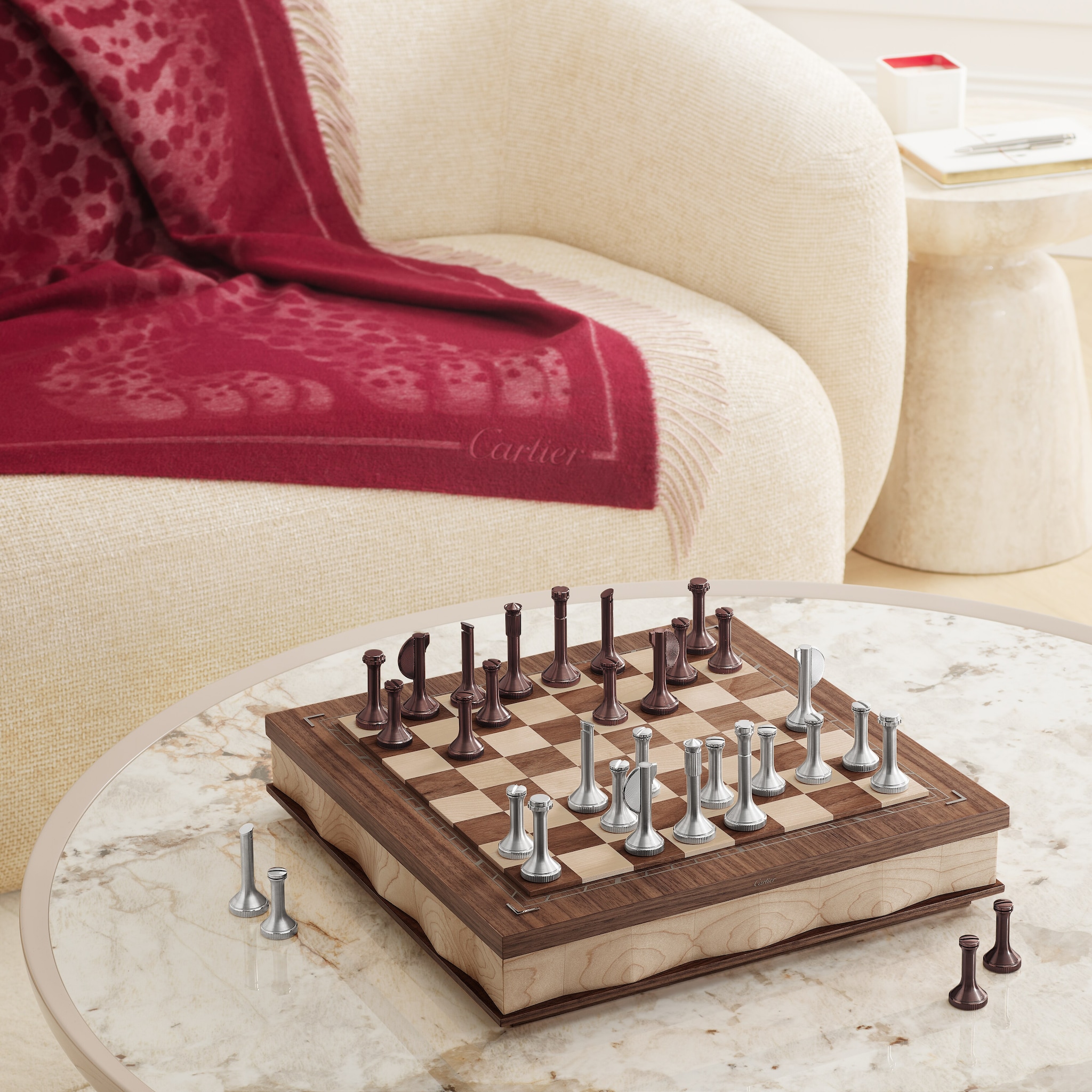 Santos de Cartier chess set