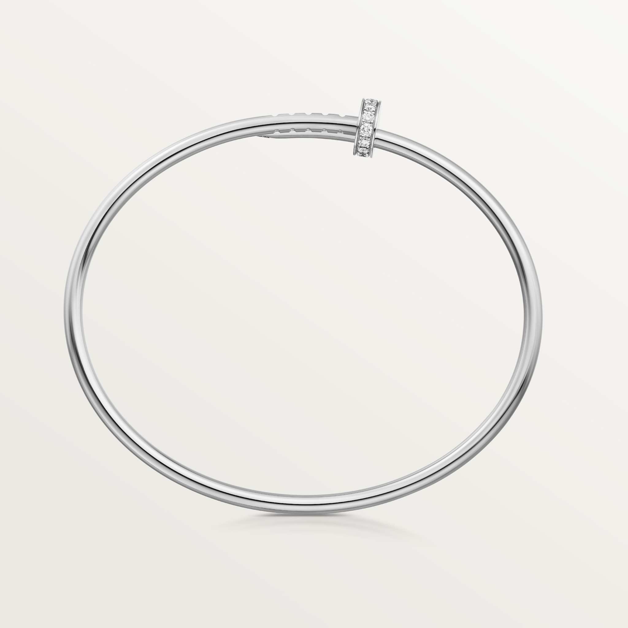 Juste un Clou bracelet, small model, diamonds, image 6