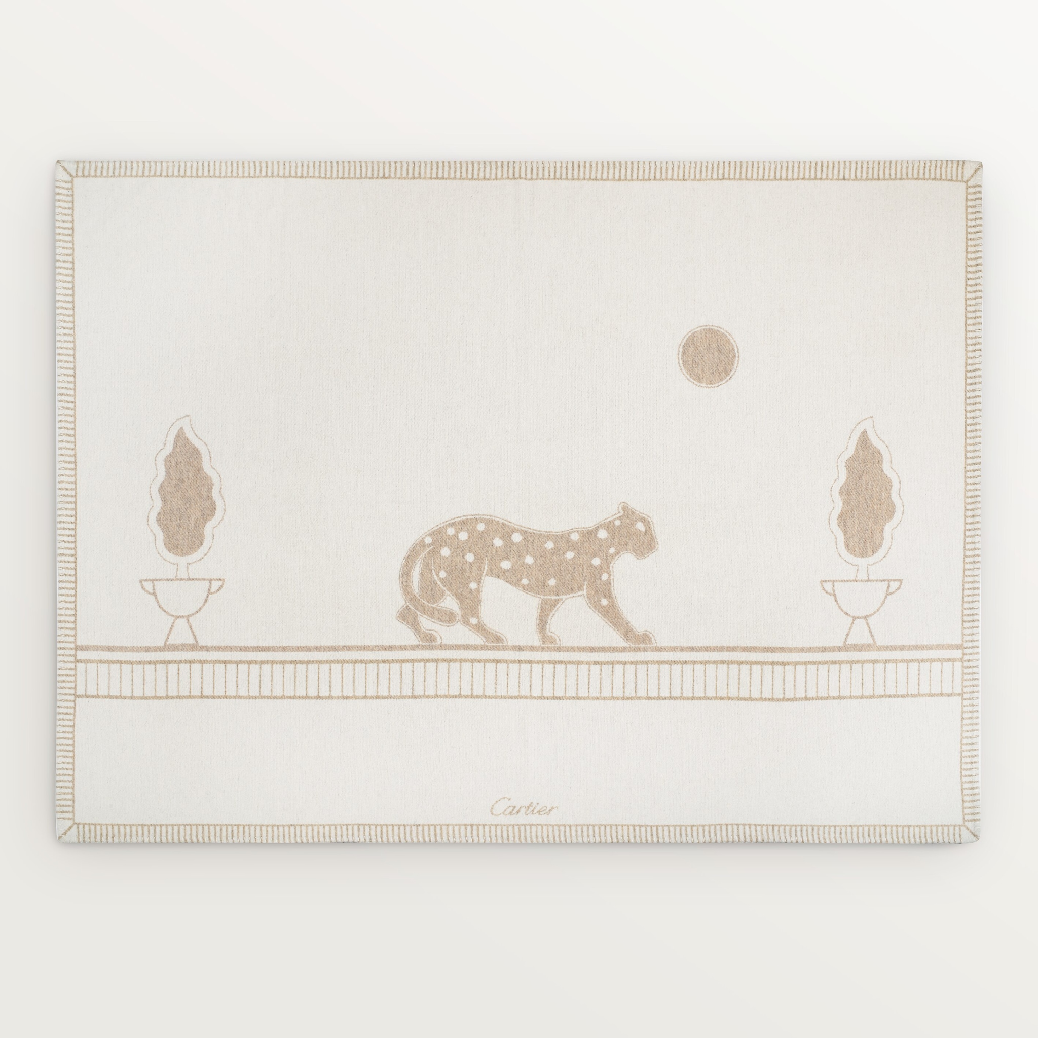 Panth&egrave;re de Cartier blanket