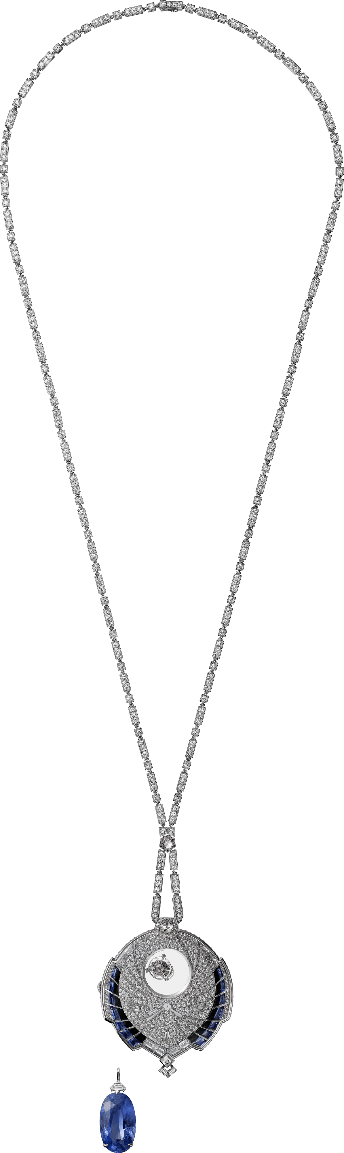 6 صورة ،ساعة من مجموعة "آزوري توربيون مِستيريو" من مجموعة المجوهرات الفاخرة