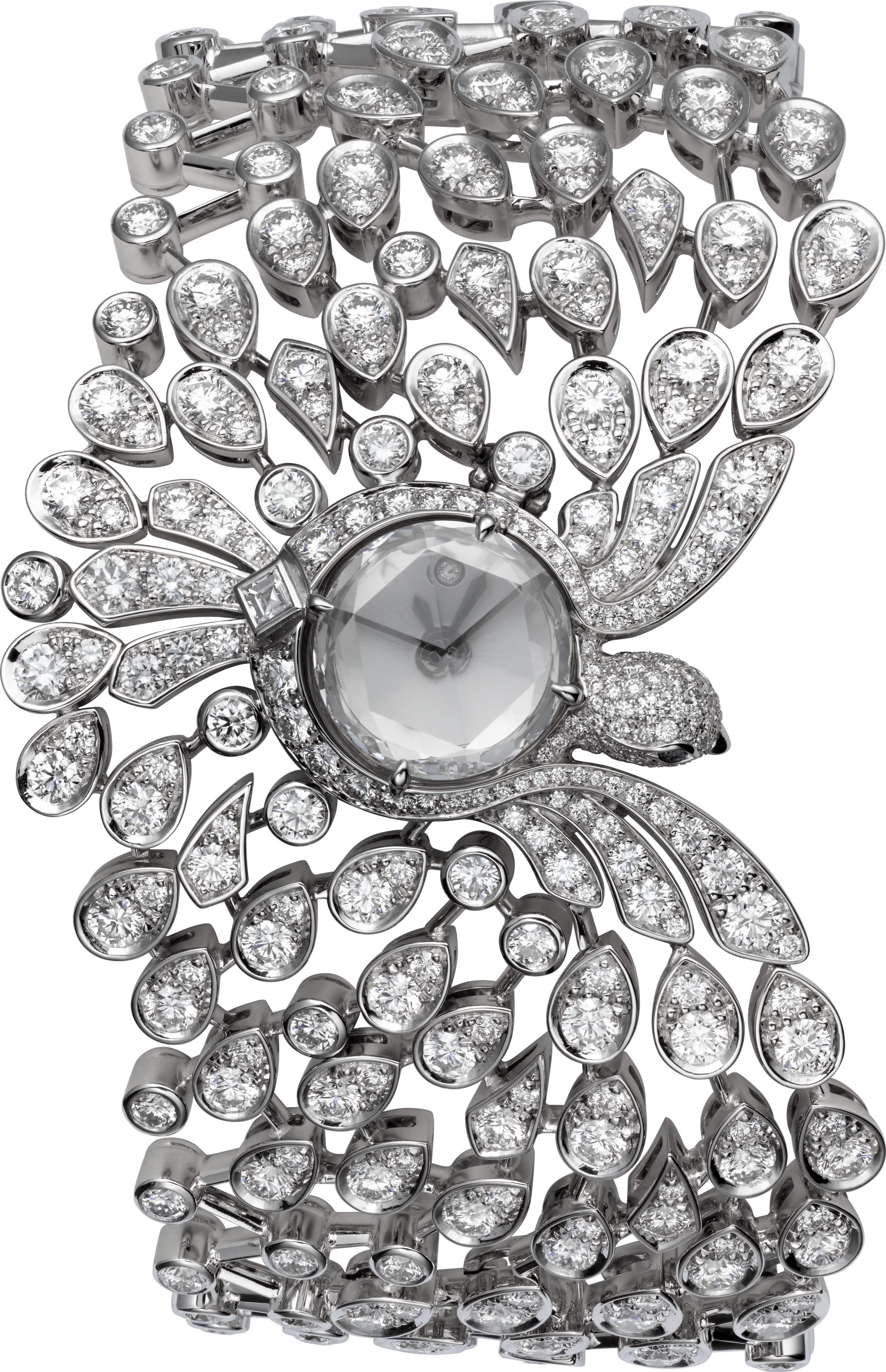 ساعة من مجموعة المجوهرات الفاخرة