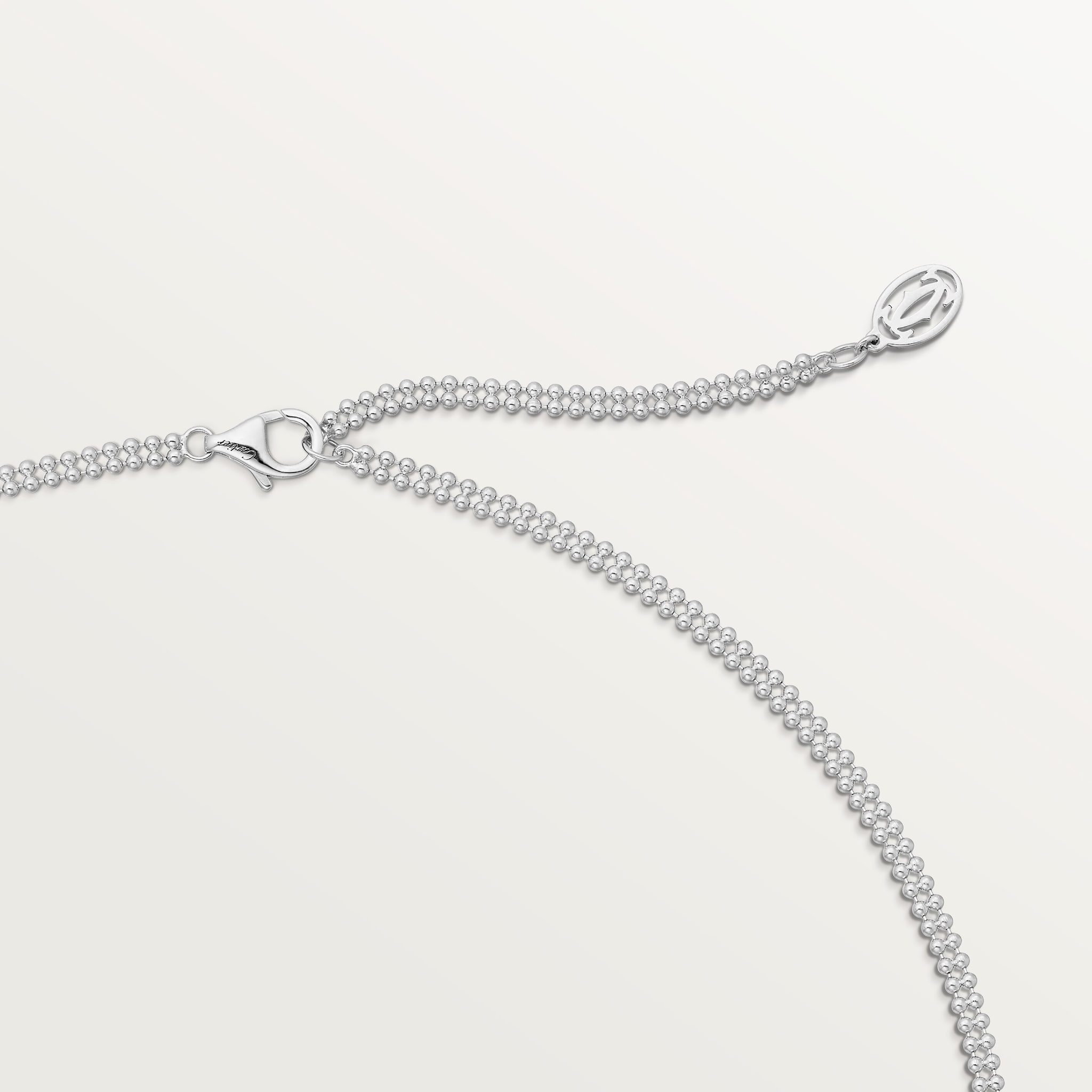 Trinity pendant, ceramic, diamonds, image 5