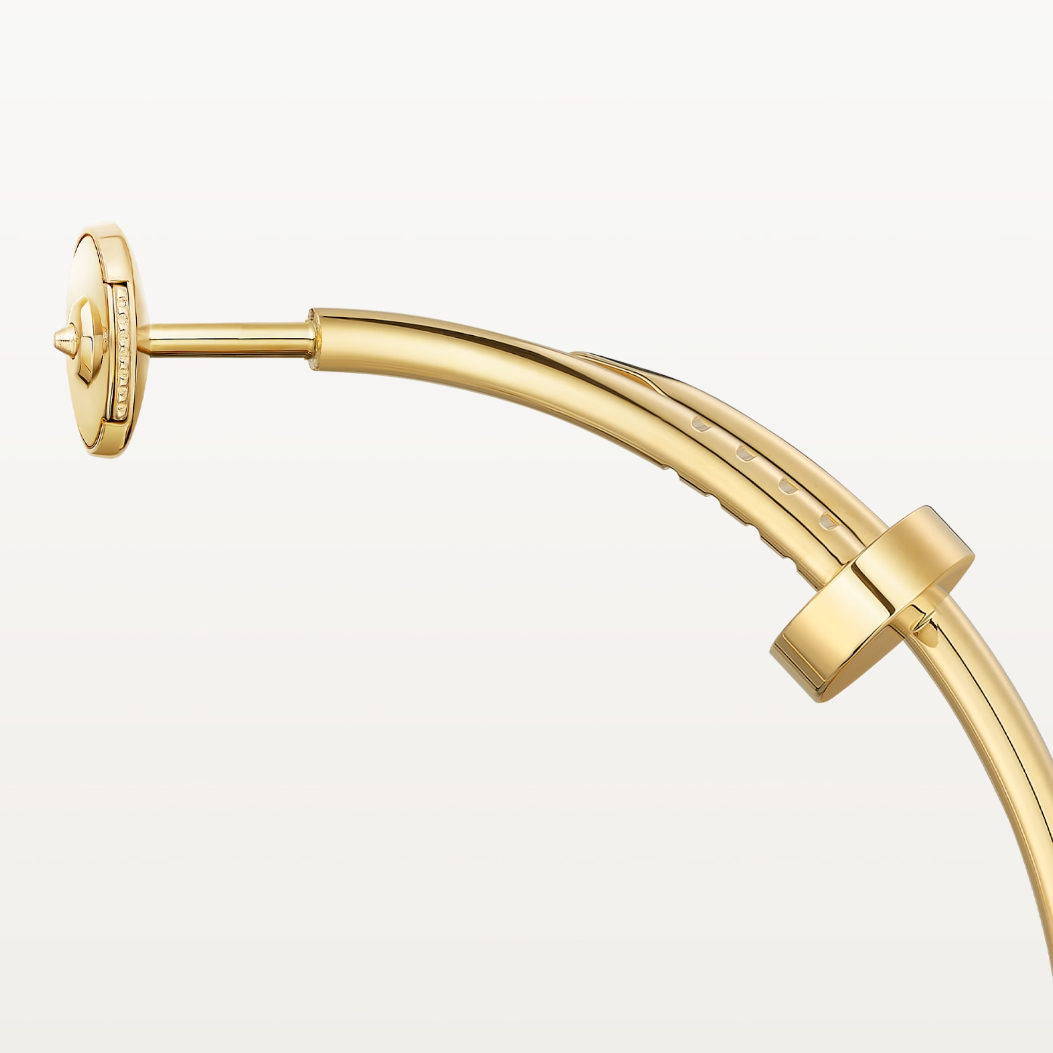 Juste un Clou hoop earrings, large model