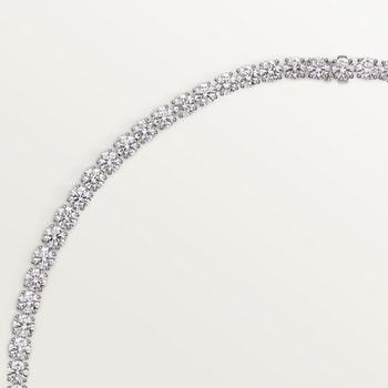 Lignes Essentielles necklace, brilliant-cut diamonds Lignes Essentielles necklace, brilliant-cut diamonds