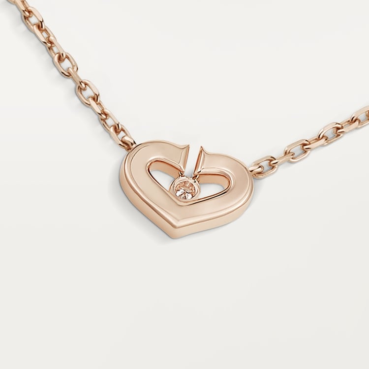 CRB3040400 Symbols necklace Pink gold diamonds Cartier