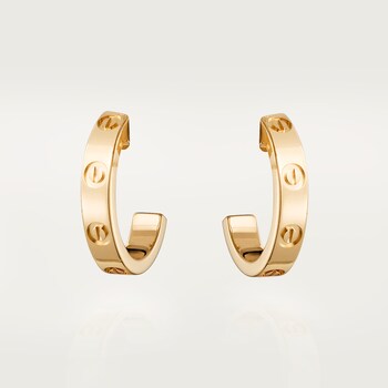 Cartier love huggie earrings deals