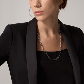 Santos de Cartier necklace, chain, medium model Santos de Cartier necklace, chain, medium model