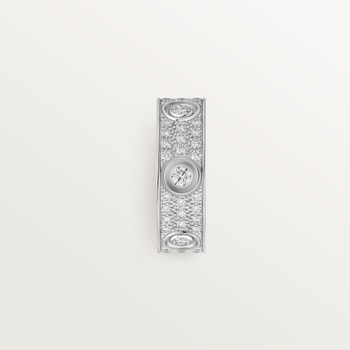 #LOVE# ring, classic model, paved, 6 diamonds #LOVE# ring, classic model, paved, 6 diamonds