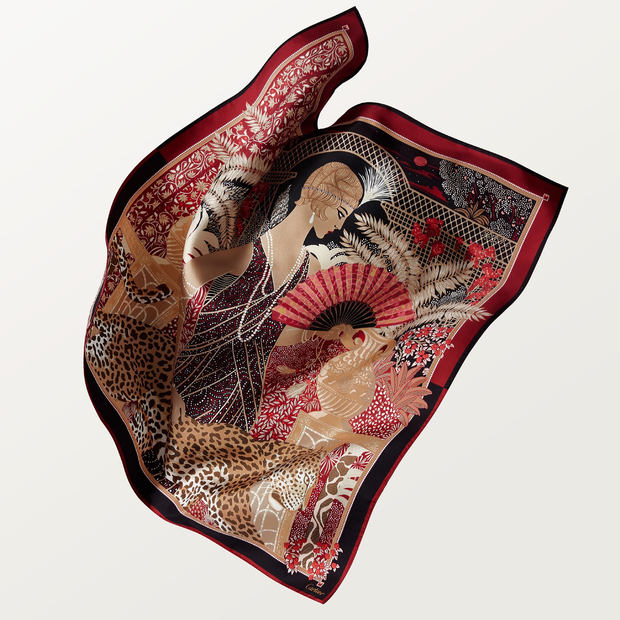 Carr&eacute; 90, femme &agrave; la panth&egrave;re, image 5